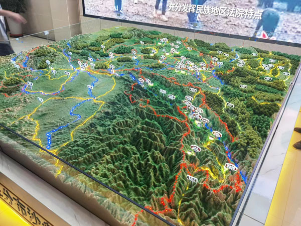 沙盤模型制作_西寧沙盤定制,手工制作建筑模型